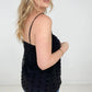 Swiss Dot Adjustable Strap Cami