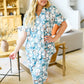 PREORDER: Button Front Pajama Pants Set In Four Prints