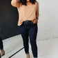 Every Girl's Favorite Basic Top in Apricot