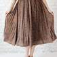 Cathedral Pleated Skirt
