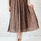Cathedral Pleated Skirt