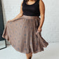 RACK SALE Cathedral Pleated Skirt MEDIUM