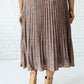 Cathedral Pleated Skirt