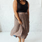 RACK SALE Cathedral Pleated Skirt MEDIUM