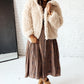 Cathedral Pleated Skirt