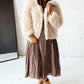 RACK SALE Cathedral Pleated Skirt MEDIUM
