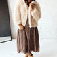 Cathedral Pleated Skirt