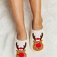 Melody Rudolph Print Plush Slide Slippers