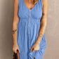 Sleeveless Button Down Mini Dress