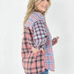 Mixed Plaid Shirt