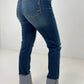 Judy Blue Mid Rise Tall Minimal Destroy Straight Jeans