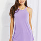 Rocker Chic Halter Neck Tank - Lavender