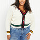 SIZE SMALL Cable Knit Cardigan