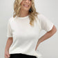 Baby Waffle Short Sleeve Top