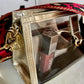 PREORDER: The Emma Gameday Metallic Clear Purse