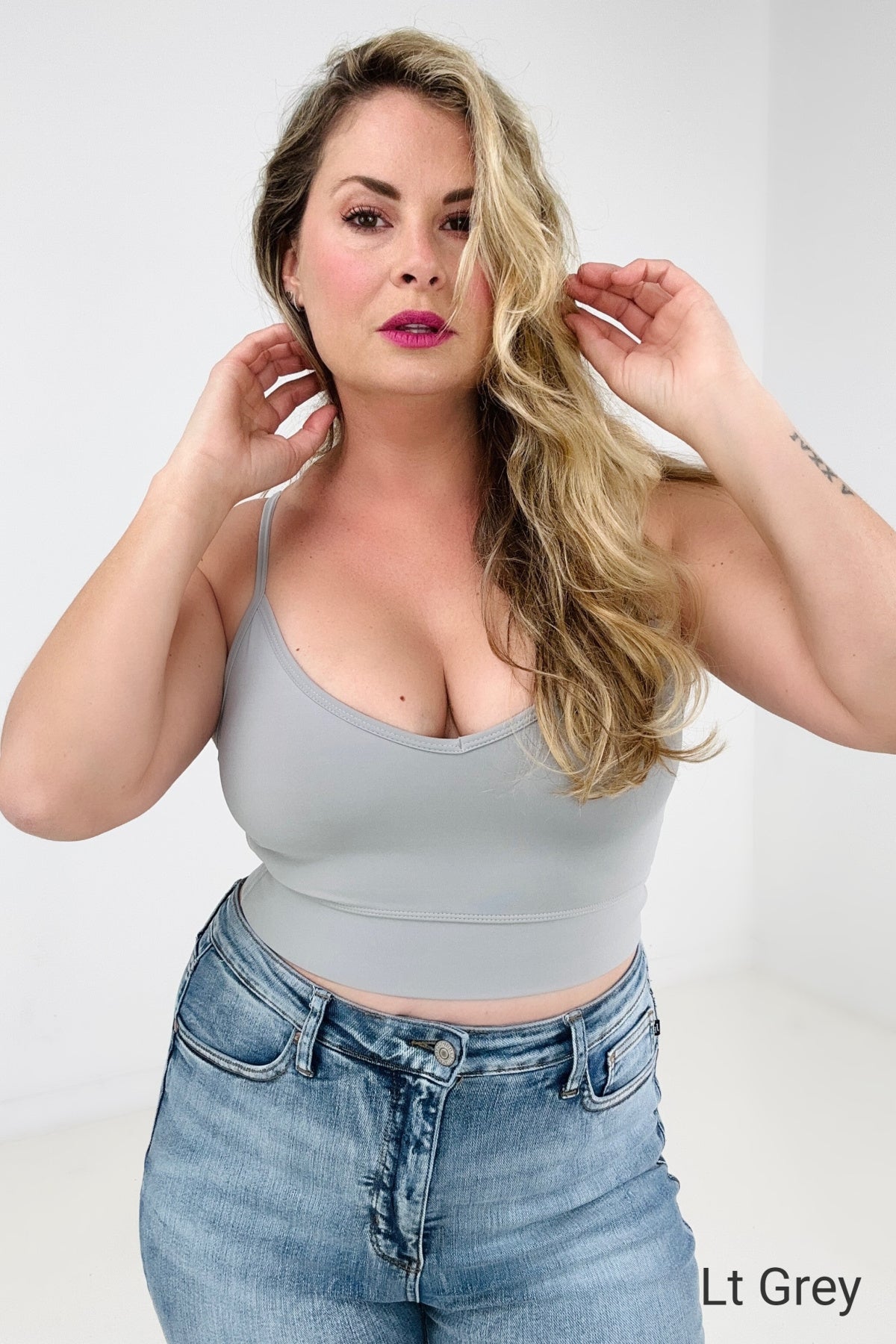 Adjustable Strap Padded Bra