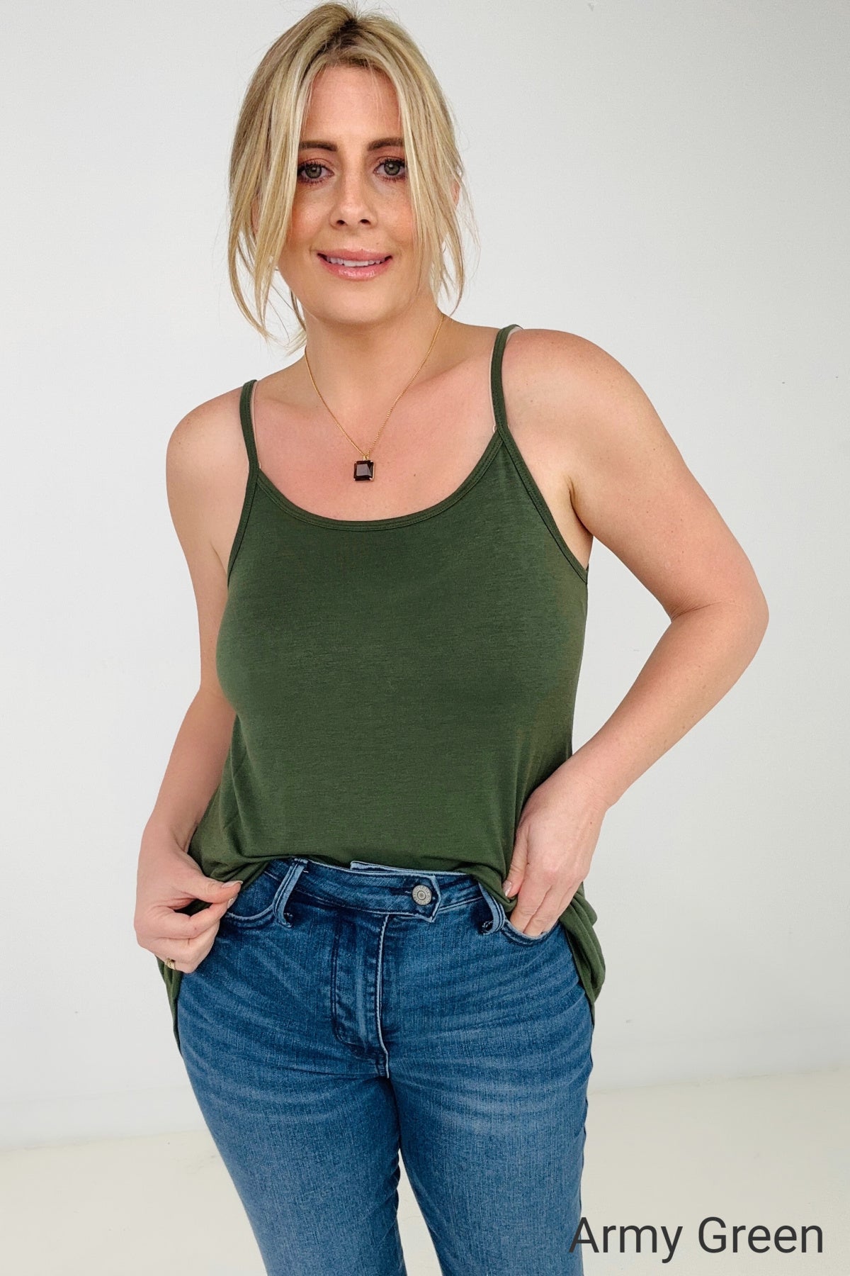 New Colors - Reversible Spaghetti Strap Cami