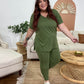 Microfiber Loungewear Set - Multiple Colors