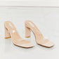 Transparent Double Band Heel