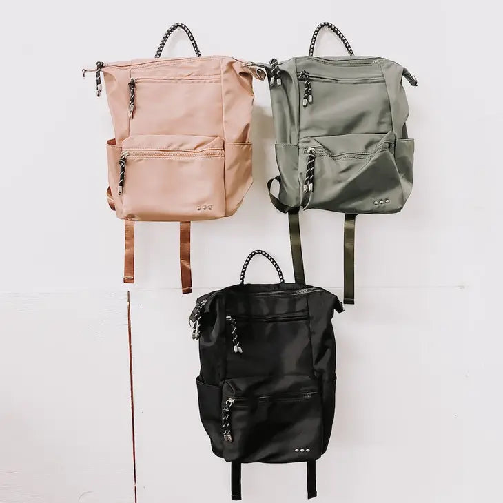 PREORDER: Ryanne Roped Backpack in Three Colors