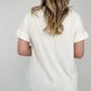 Simply Spring Ribbed V-Neck top