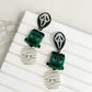 PREORDER: Glow in the Dark Mummy Dangle Earrings