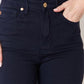 Judy Blue Tummy Control Bermuda Shorts - Navy