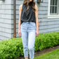 Risen A-Game Mom Fit Jeans