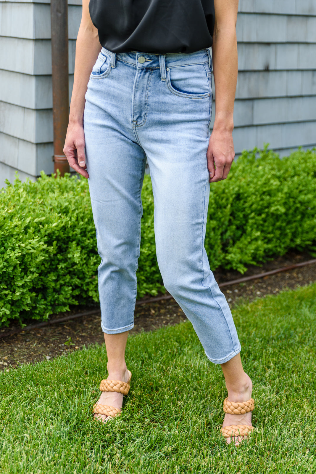 Risen A-Game Mom Fit Jeans