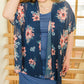 Wildflower Kimono in Blue