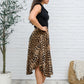 Carefree Animal Print Skirt