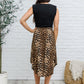 Carefree Animal Print Skirt