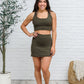 Next Move Skirt In Olive
