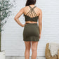 Next Move Skirt In Olive