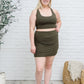 Next Move Skirt In Olive