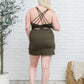 Next Move Skirt In Olive