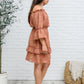 Hello, Goodbye Ruffle Dress