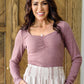 New Connection Long Sleeve Ribbed Top