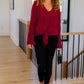 A Flare And A Bow Top