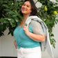 A Little Bit of Lace Top In Aqua