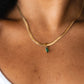 A Moment Like This Pendant Necklace in Green
