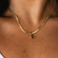 A Moment Like This Pendant Necklace in Green