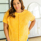 A Wink and a Smile Waffle Knit Top