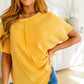 A Wink and a Smile Waffle Knit Top