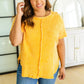 A Wink and a Smile Waffle Knit Top