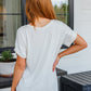 Absolute Favorite V-Neck T in White