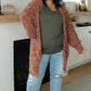 No Time Like the Present Confetti Cardigan in Rust