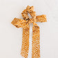 Abstract Print Scarf Scrunchie