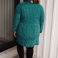 Admire Me Cardi in Hunter Green