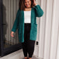 Admire Me Cardi in Hunter Green